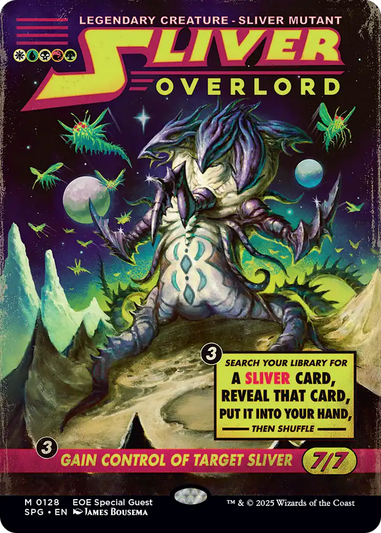 Sliver Overlord (Showcase) [Edge of Eternities Special Guests] | Mega City Incorporated