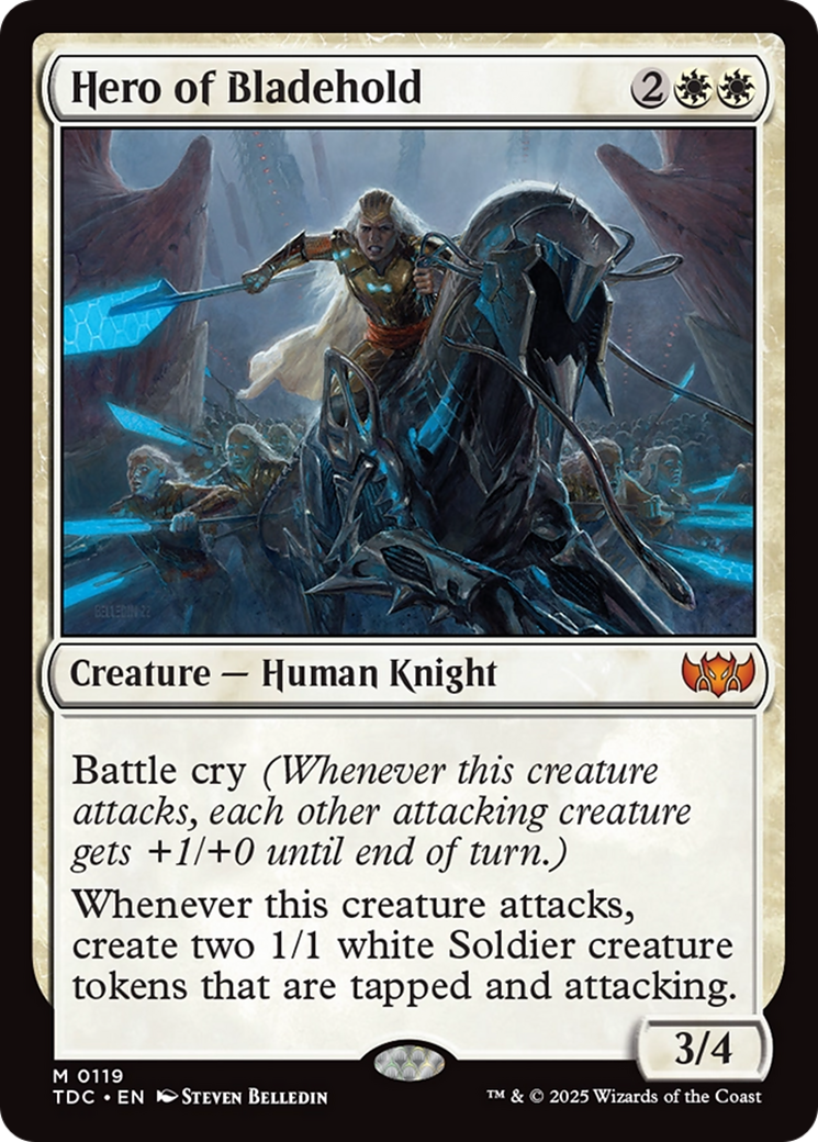 Hero of Bladehold [Tarkir: Dragonstorm Commander] | Mega City Incorporated
