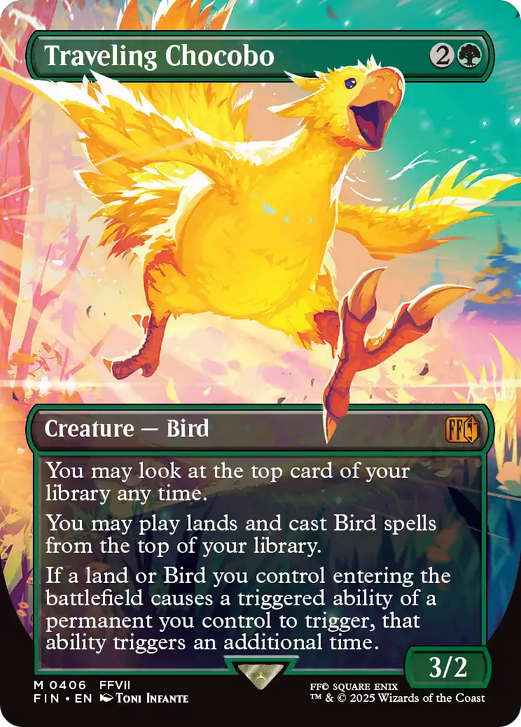 Traveling Chocobo (Borderless) [FINAL FANTASY] | Mega City Incorporated