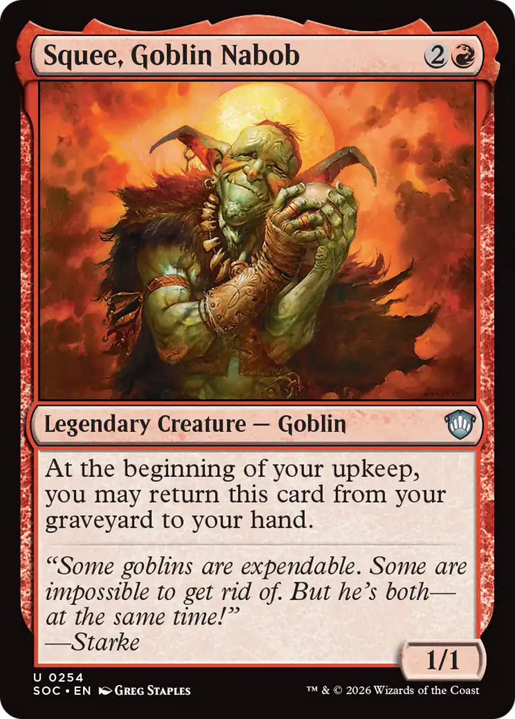 Squee, Goblin Nabob [Secrets of Strixhaven Commander] | Mega City Incorporated