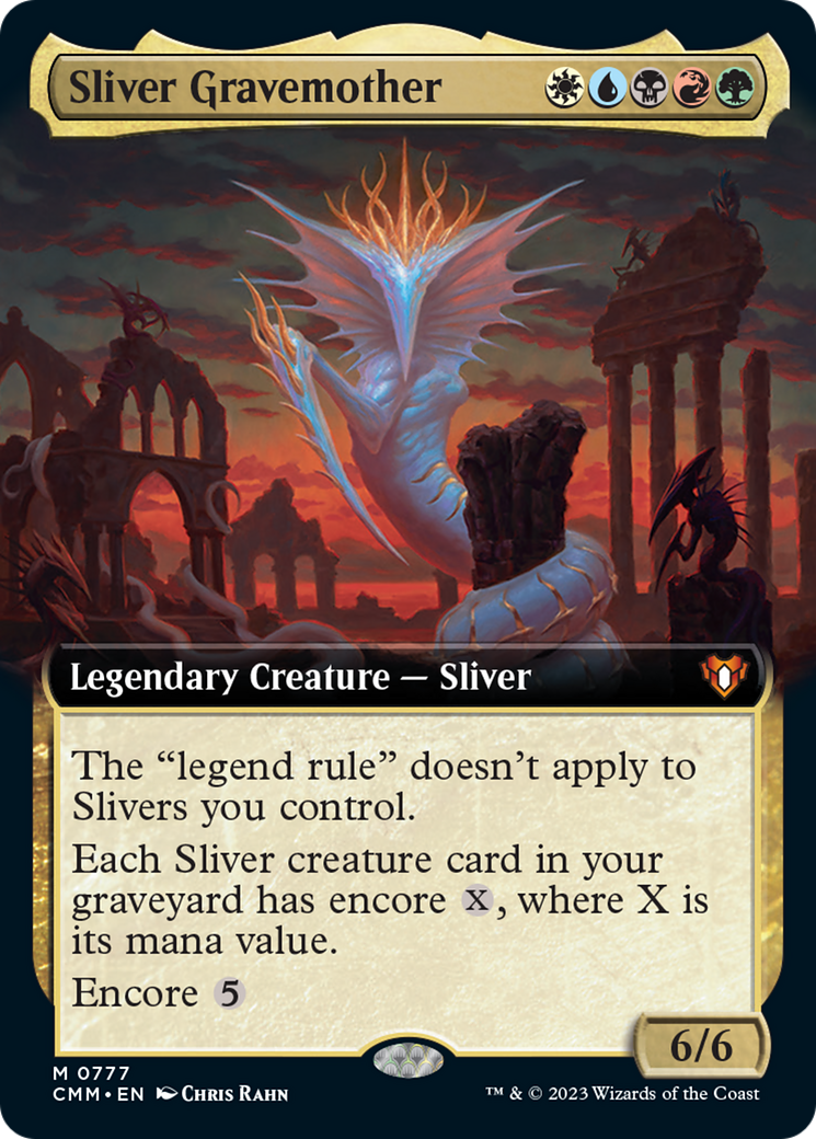 Sliver Gravemother (Extended Art) [Commander Masters] | Mega City Incorporated