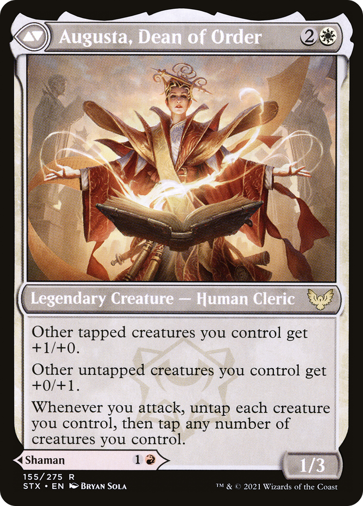 Plargg, Dean of Chaos // Augusta, Dean of Order [Secret Lair: From Cute to Brute] | Mega City Incorporated