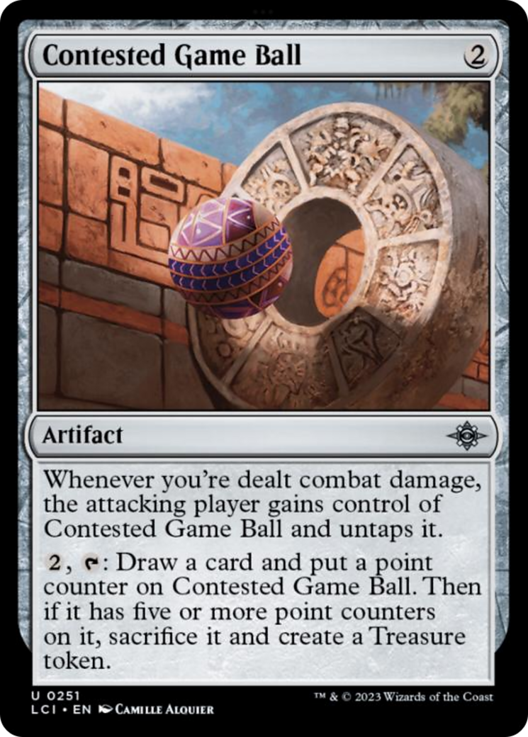 Contested Game Ball [The Lost Caverns of Ixalan] | Mega City Incorporated