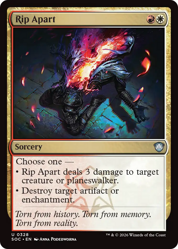 Rip Apart [Secrets of Strixhaven Commander] | Mega City Incorporated