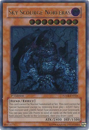 Sky Scourge Norleras [FOTB-EN022] Ultimate Rare | Mega City Incorporated