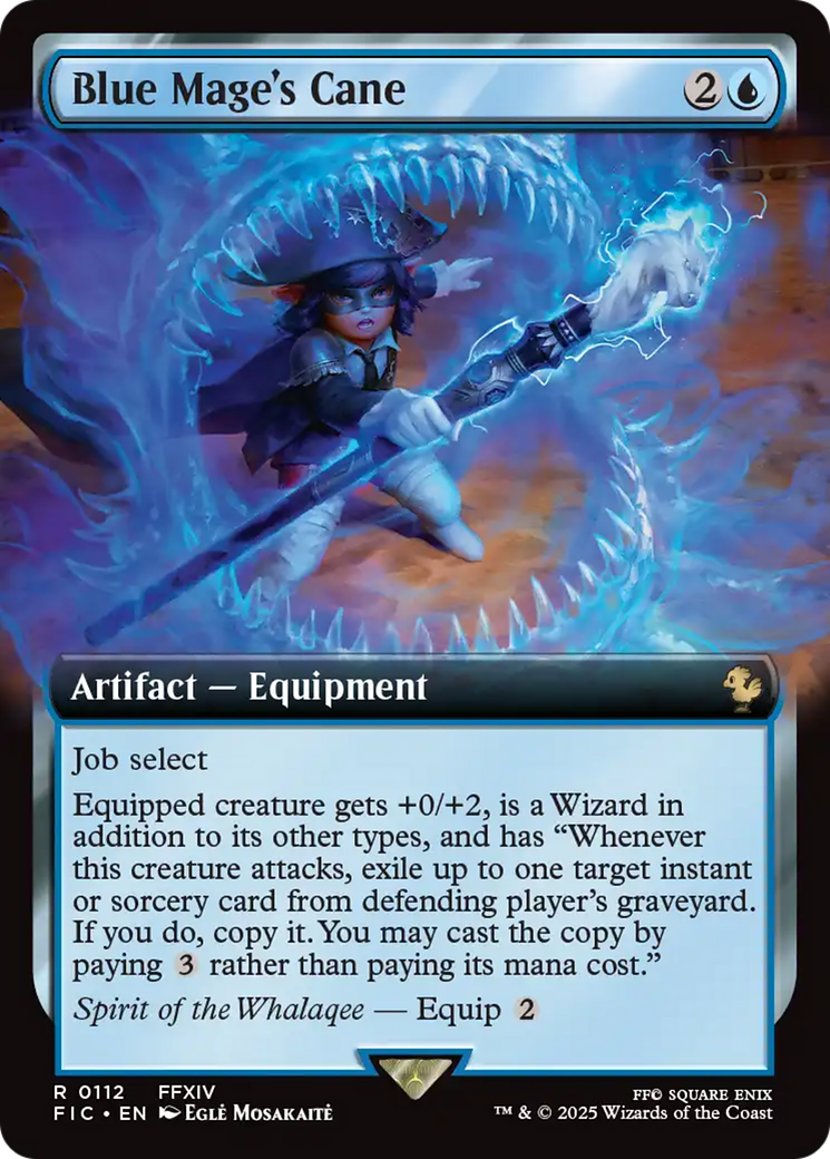 Blue Mage's Cane (Extended Art) [FINAL FANTASY Commander] | Mega City Incorporated