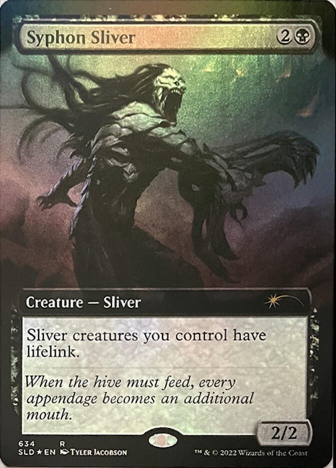 Syphon Sliver (Extended Art) [Secret Lair Drop Promos] | Mega City Incorporated