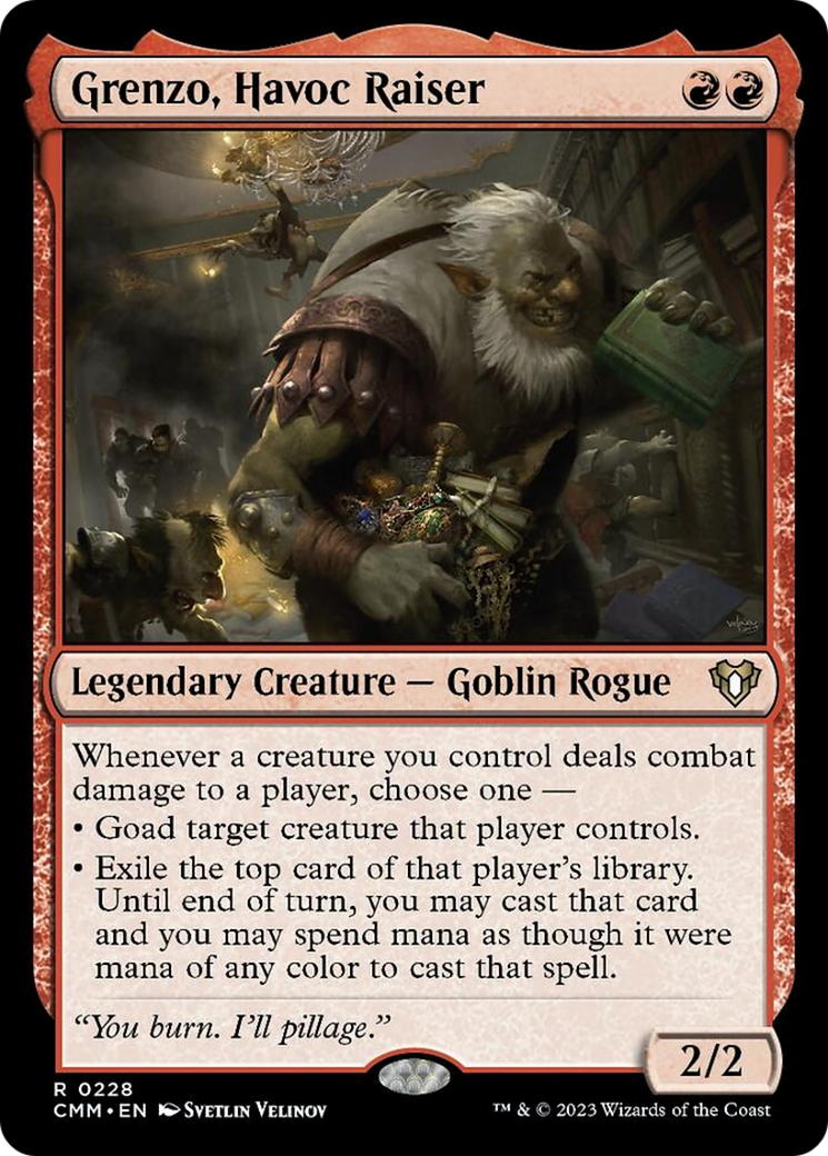 Grenzo, Havoc Raiser [Commander Masters] | Mega City Incorporated