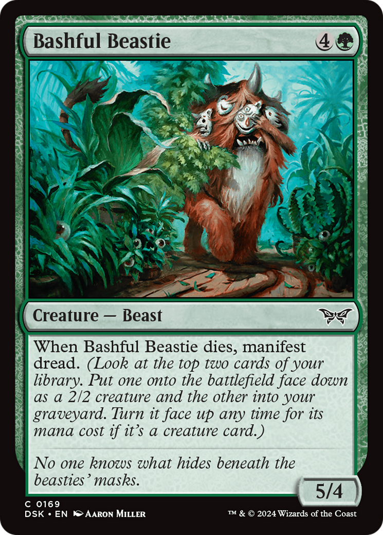 Bashful Beastie [Duskmourn: House of Horror] | Mega City Incorporated