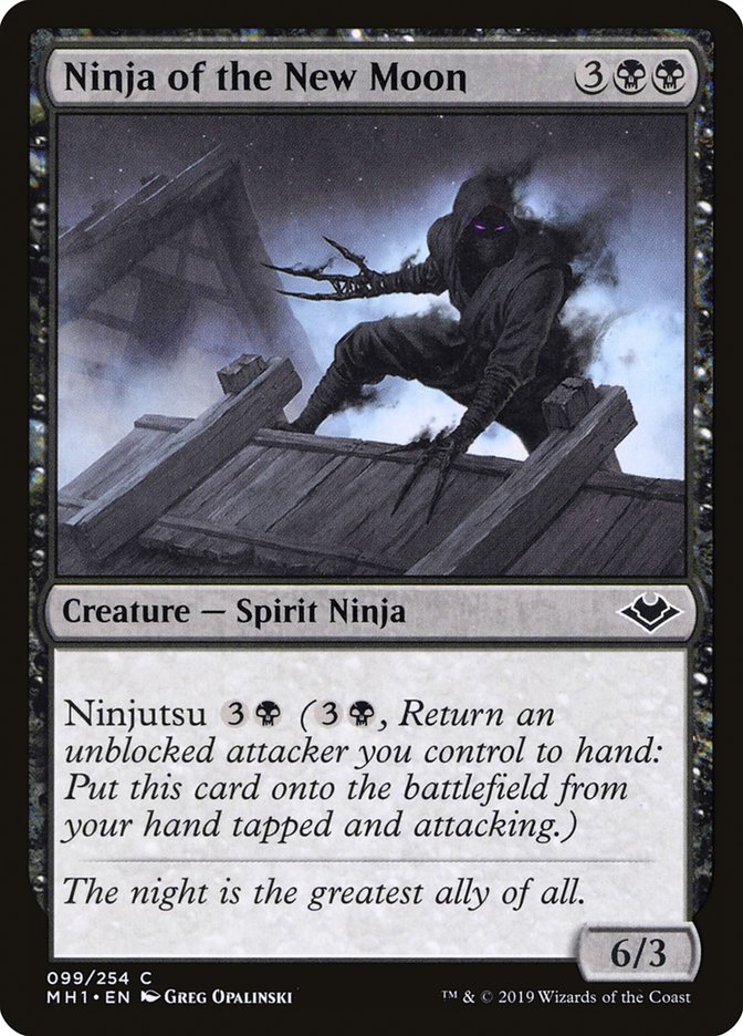 Ninja of the New Moon [Modern Horizons] | Mega City Incorporated
