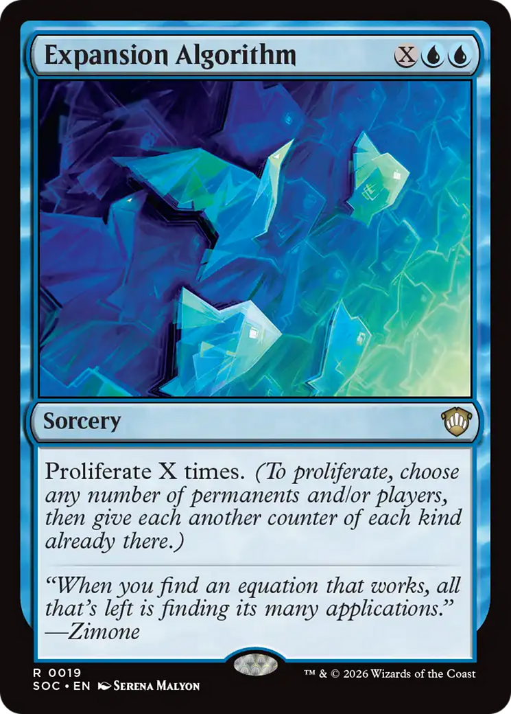 Expansion Algorithm [Secrets of Strixhaven Commander] | Mega City Incorporated