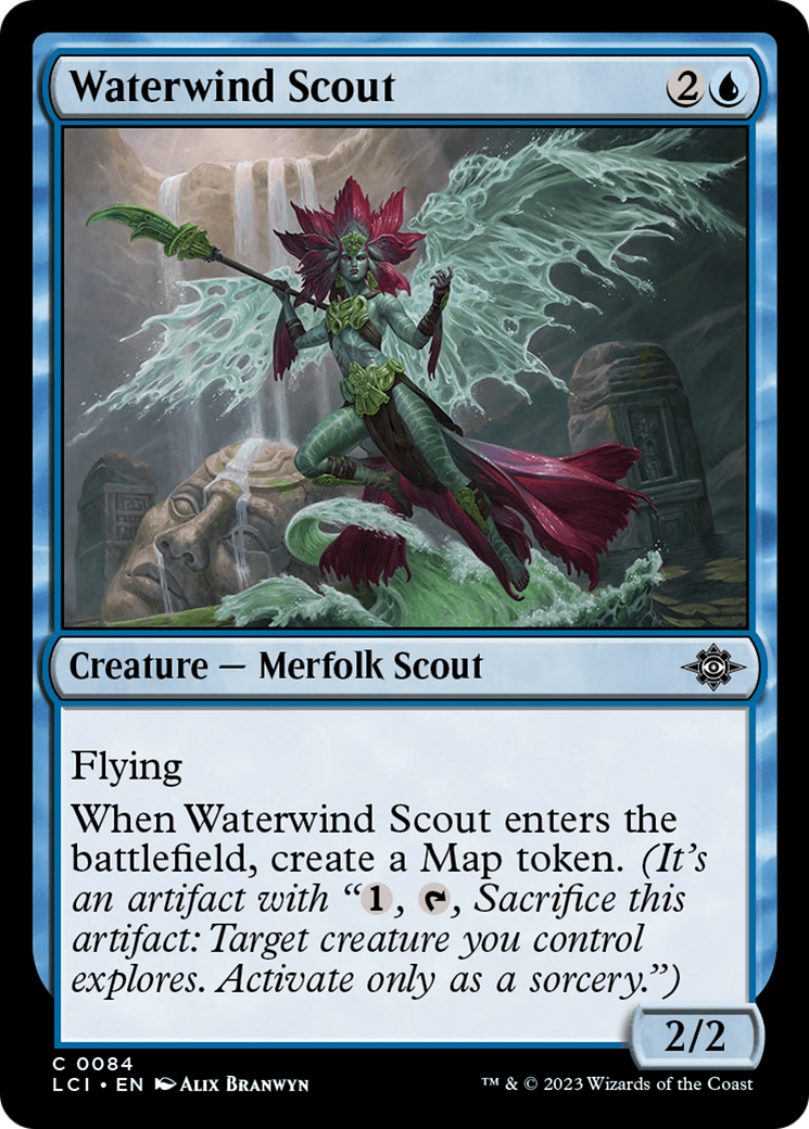 Waterwind Scout [The Lost Caverns of Ixalan] | Mega City Incorporated