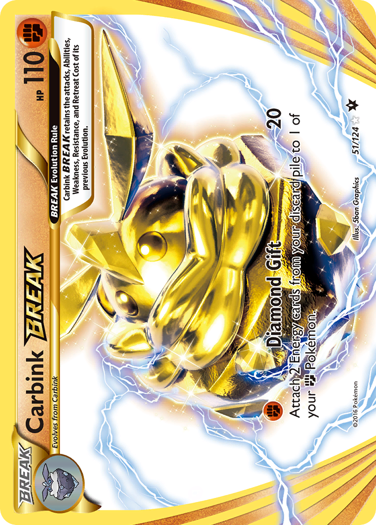 Carbink BREAK (51/124) [XY: Fates Collide] | Mega City Incorporated