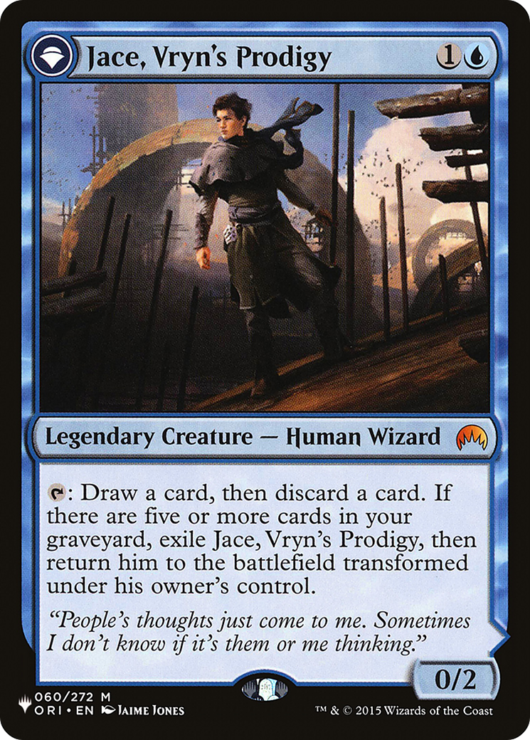 Jace, Vryn's Prodigy // Jace, Telepath Unbound [Secret Lair: From Cute to Brute] | Mega City Incorporated