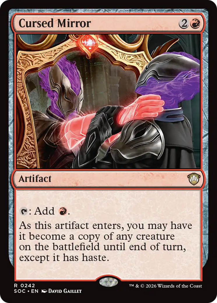 Cursed Mirror [Secrets of Strixhaven Commander] | Mega City Incorporated