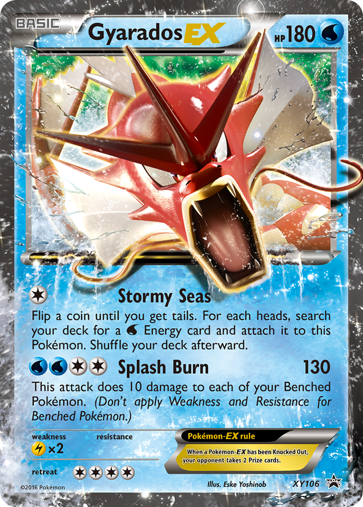 Gyarados EX (XY106) [XY: Black Star Promos] | Mega City Incorporated