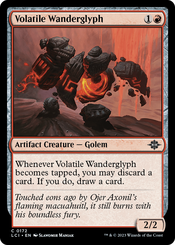 Volatile Wanderglyph [The Lost Caverns of Ixalan] | Mega City Incorporated