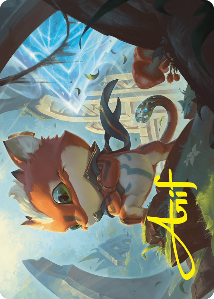 Loot, Exuberant Explorer Art Card (12/54) (Gold-Stamped Signature) [Foundations Art Series] | Mega City Incorporated