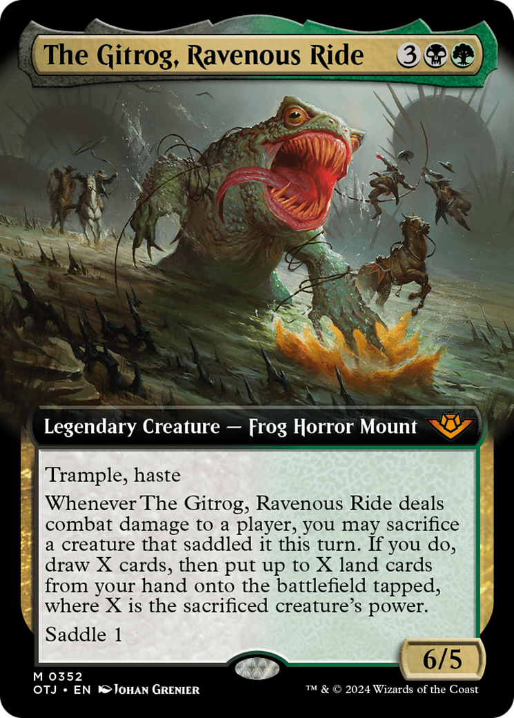 The Gitrog, Ravenous Ride (Extended Art) [Outlaws of Thunder Junction] | Mega City Incorporated