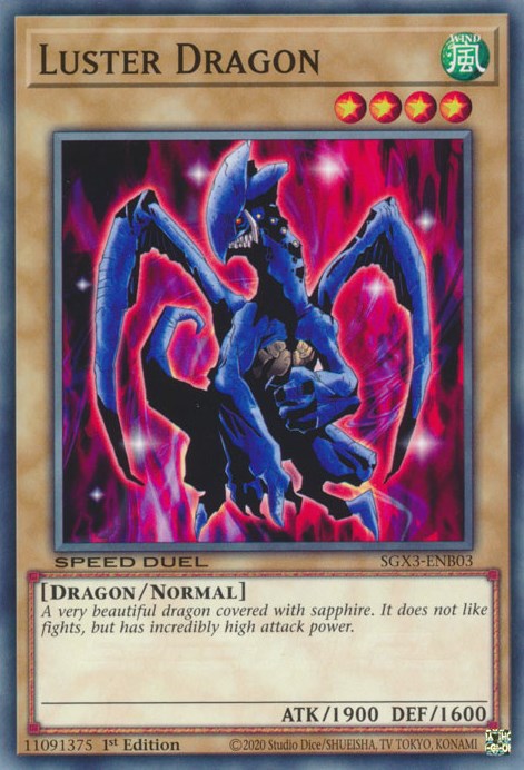 Luster Dragon [SGX3-ENB03] Common | Mega City Incorporated