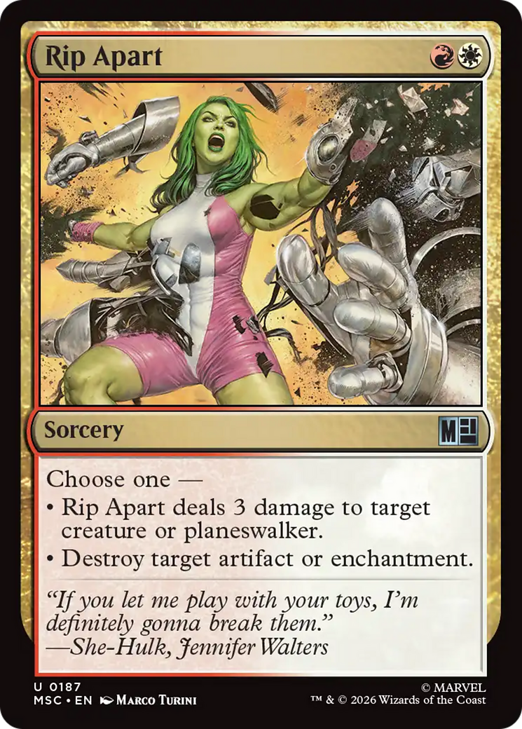Rip Apart [Marvel Super Heroes Commander] | Mega City Incorporated