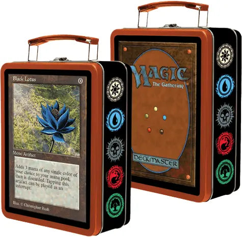 Black Lotus - Tin Lunch and Collecting Box | Mega City Incorporated