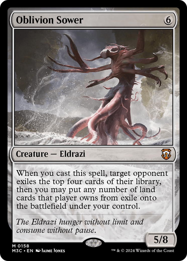 Oblivion Sower (Ripple Foil) [Modern Horizons 3 Commander] | Mega City Incorporated