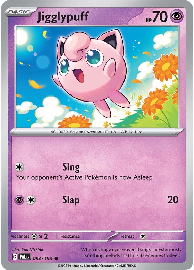 Jigglypuff (083/193) [Scarlet & Violet: Paldea Evolved] | Mega City Incorporated