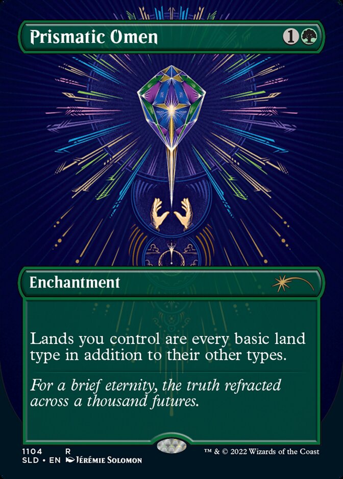 Prismatic Omen (Borderless) [Secret Lair Drop Series] | Mega City Incorporated
