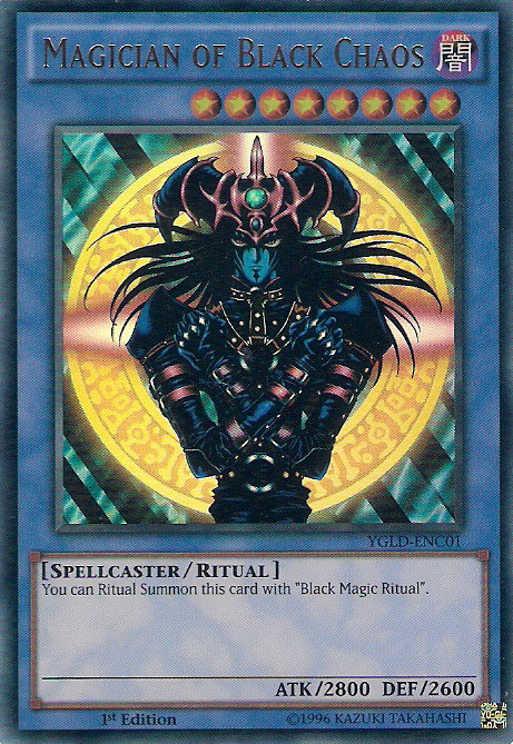 Magician of Black Chaos [YGLD-ENC01] Ultra Rare | Mega City Incorporated