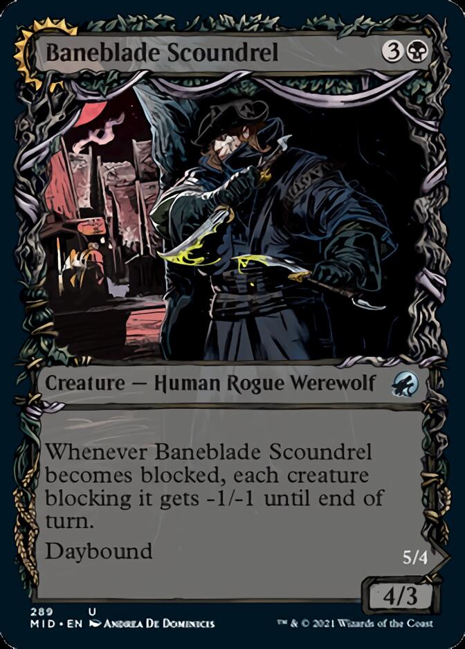 Baneblade Scoundrel // Baneclaw Marauder (Showcase Equinox) [Innistrad: Midnight Hunt] | Mega City Incorporated