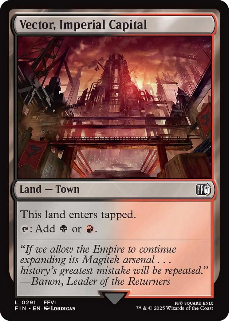 Vector, Imperial Capital [FINAL FANTASY] | Mega City Incorporated