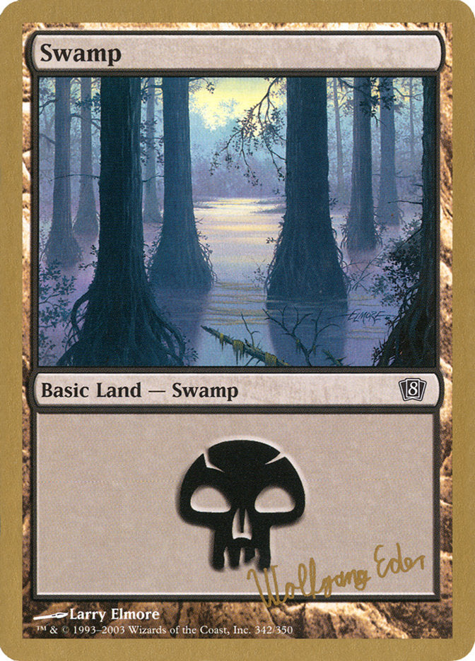 Swamp (344) (we342) [World Championship Decks 2003] | Mega City Incorporated