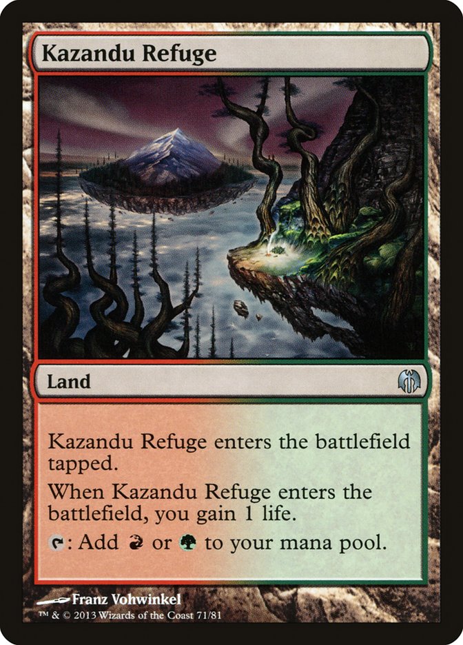 Kazandu Refuge [Duel Decks: Heroes vs. Monsters] | Mega City Incorporated