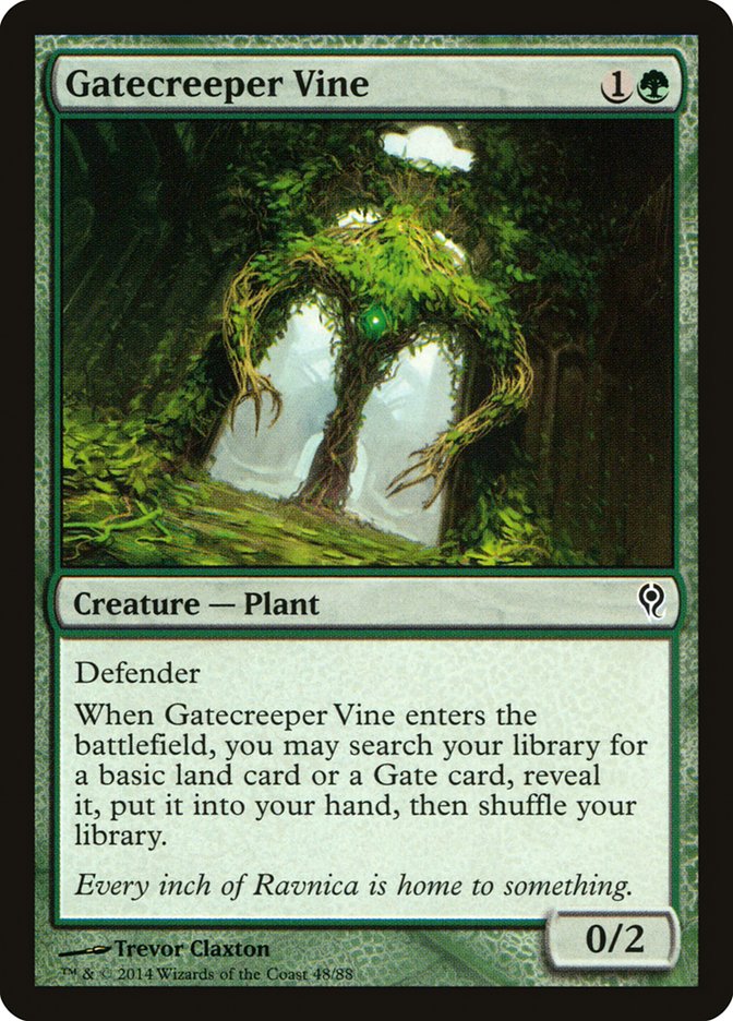 Gatecreeper Vine [Duel Decks: Jace vs. Vraska] | Mega City Incorporated