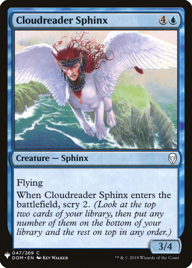 Cloudreader Sphinx [Mystery Booster] | Mega City Incorporated