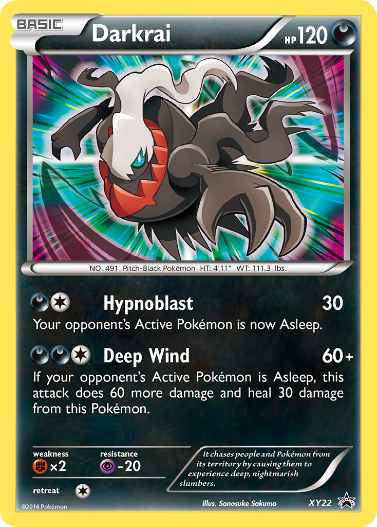 Darkrai (XY22) [XY: Black Star Promos] | Mega City Incorporated