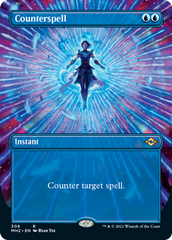 Counterspell (Borderless Alternate Art) [Modern Horizons 2] | Mega City Incorporated