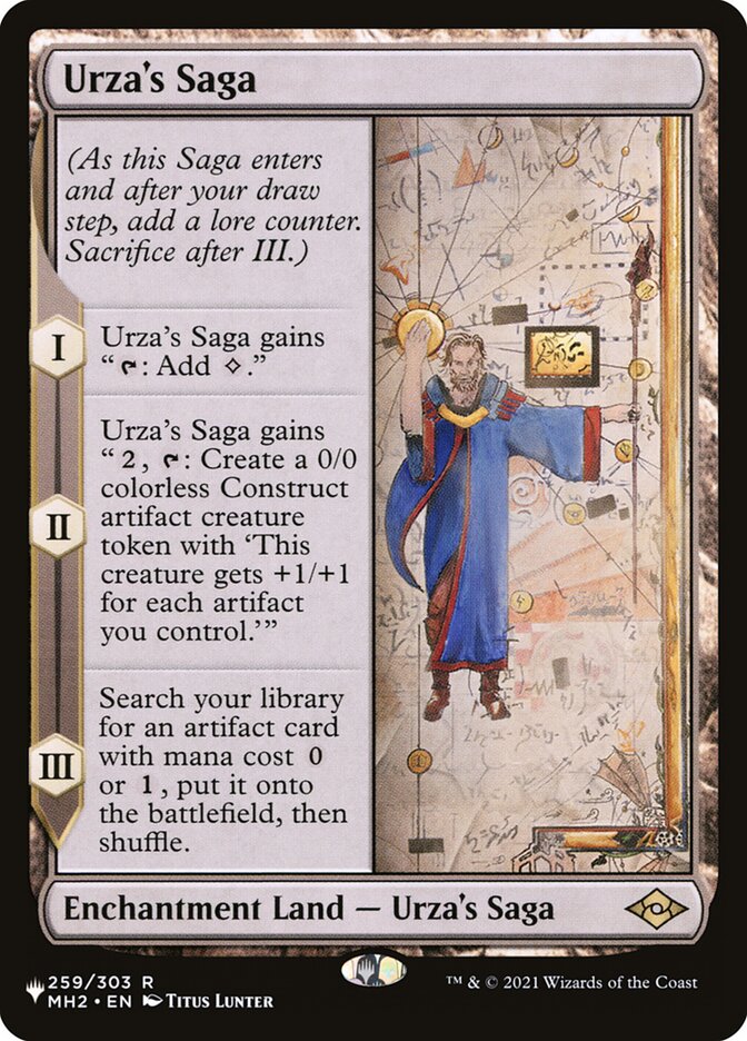 Urza's Saga [The List] | Mega City Incorporated