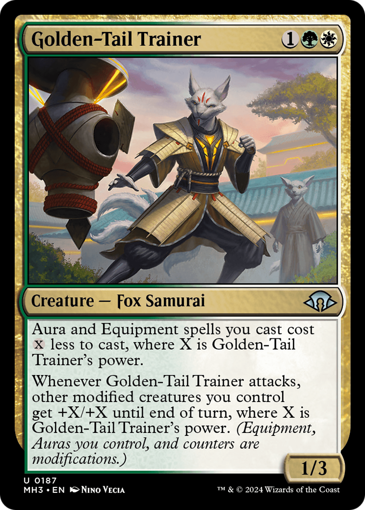 Golden-Tail Trainer [Modern Horizons 3] | Mega City Incorporated