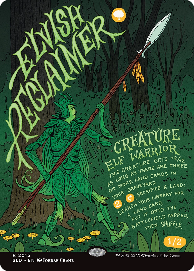Elvish Reclaimer [Secret Lair Drop Series] | Mega City Incorporated