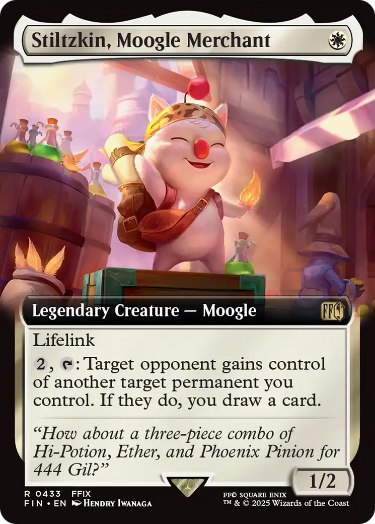 Stiltzkin, Moogle Merchant (Extended Art) [FINAL FANTASY] | Mega City Incorporated
