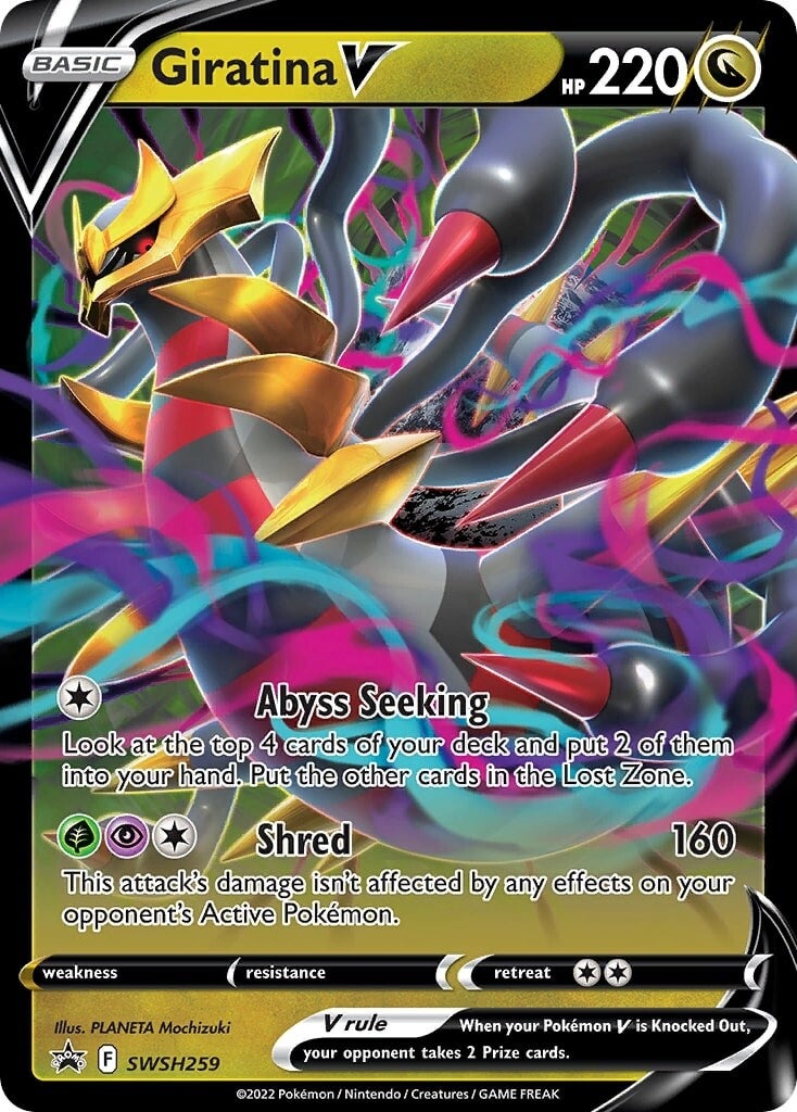 Giratina V (SWSH259) [Sword & Shield: Black Star Promos] | Mega City Incorporated