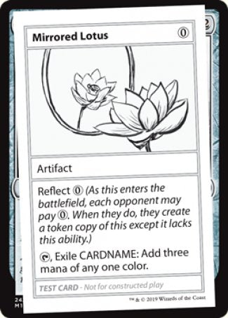 Mirrored Lotus (2021 Edition) [Mystery Booster Playtest Cards] | Mega City Incorporated