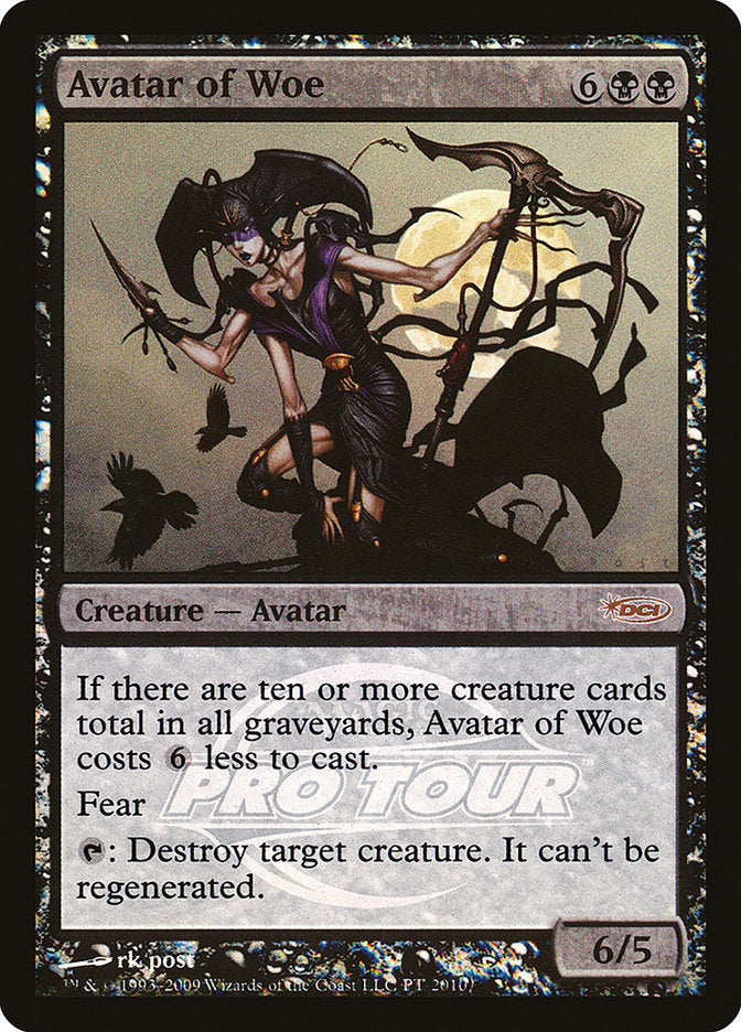 Avatar of Woe (Pro Tour) [Pro Tour Promos] | Mega City Incorporated