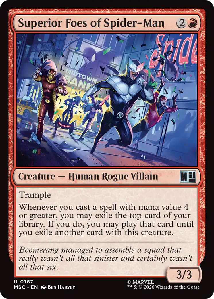 Superior Foes of Spider-Man [Marvel Super Heroes Commander] | Mega City Incorporated