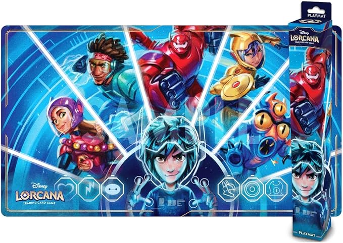 Ravensburger Disney Lorcana TCG: Archazia's Island Playmat Featuring Big Hero 6 - We Could Be Immortals | Mega City Incorporated