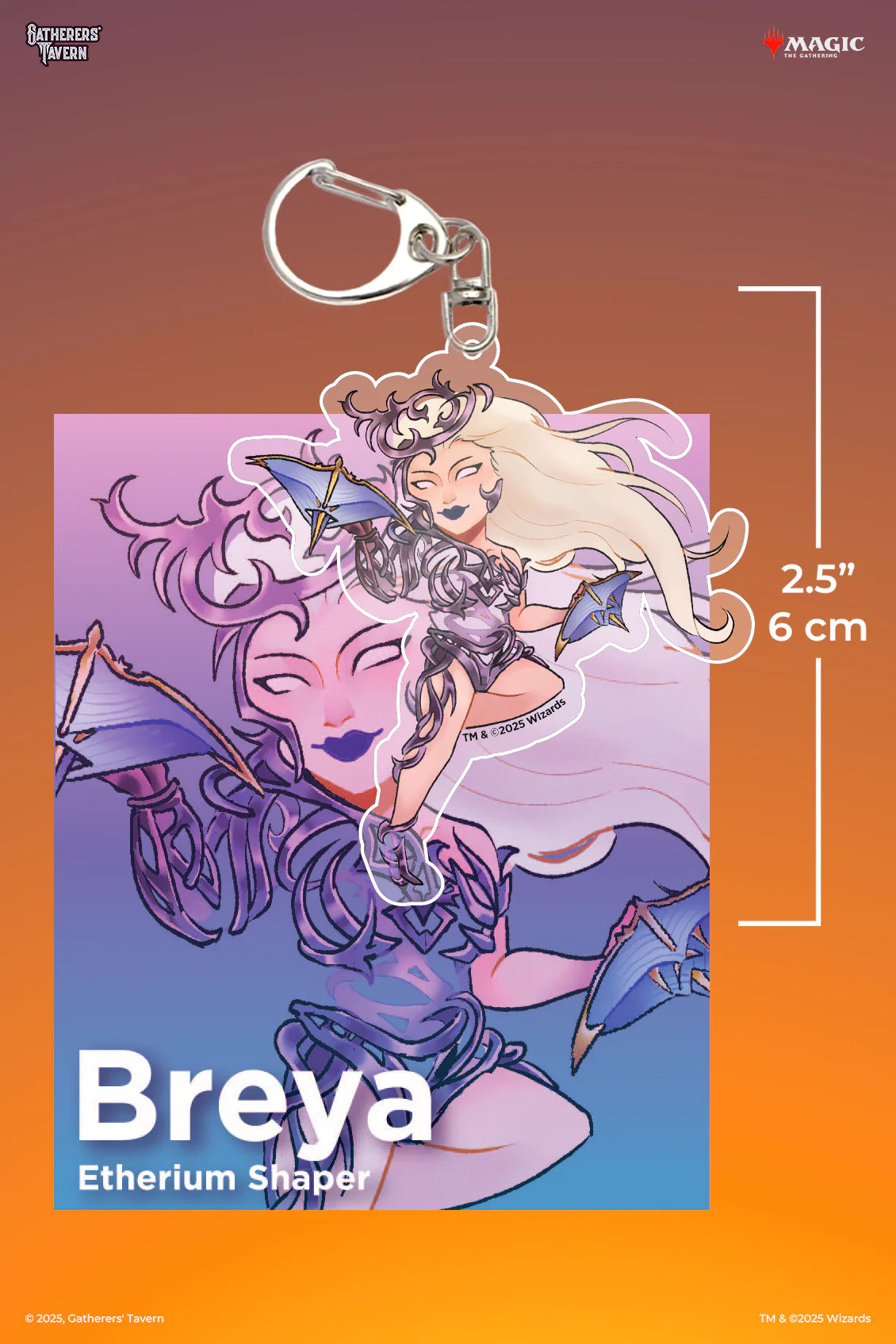 Breya Etherium Shaper Keychain | Mega City Incorporated