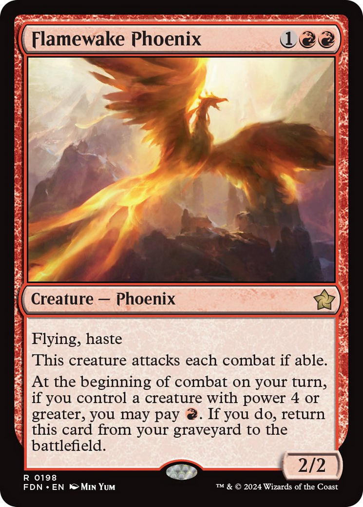 Flamewake Phoenix [Foundations] | Mega City Incorporated