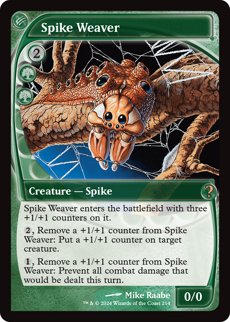 Spike Weaver (Future Sight) [Mystery Booster 2] | Mega City Incorporated